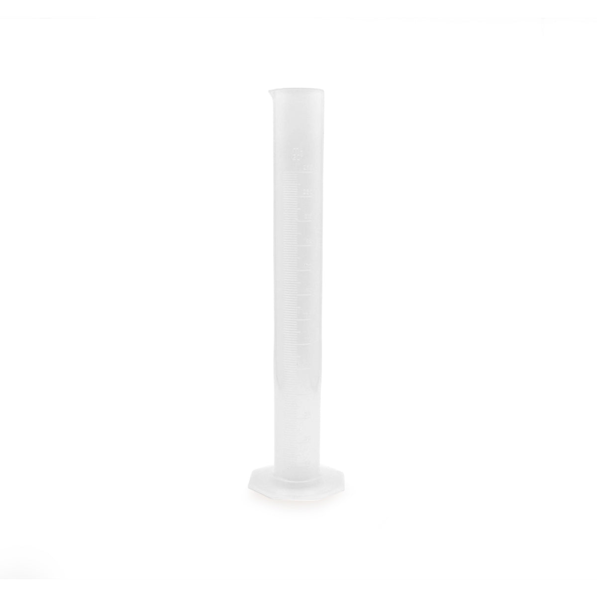 PROBETA DE PLÁSTICO DE 250ML.