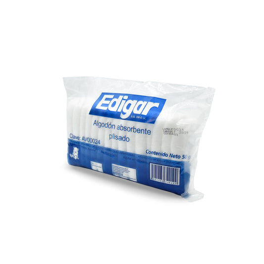 ALGODÓN ABSORBENTE PLISADO 50 Gr
