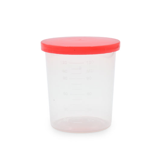 VASO COPRO DE PLÁSTICO CON TAPA HERMÉTICA