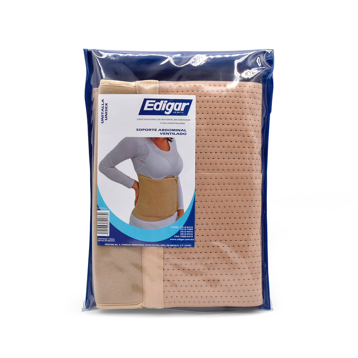 SOPORTE ABDOMINAL VENTILADO