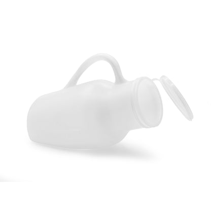 ORINAL DE PLÁSTICO CON TAPA DE 1 LT.