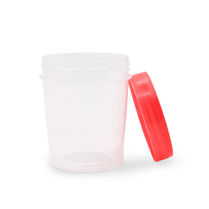 VASO COPRO DE PLÁSTICO CON TAPA DE ROSCA