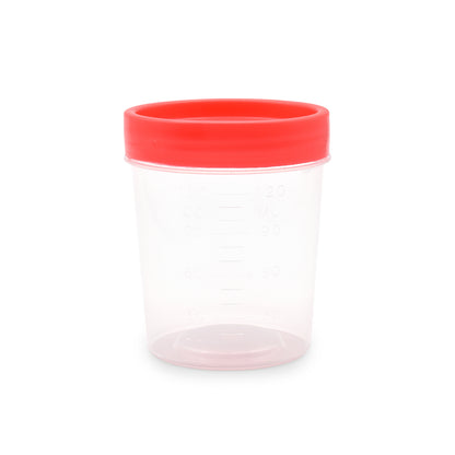 VASO COPRO DE PLÁSTICO CON TAPA DE ROSCA