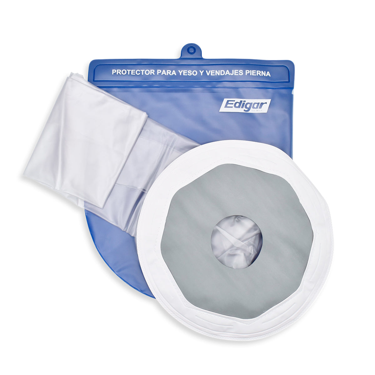 PROTECTOR DE YESO PARA PIERNA
