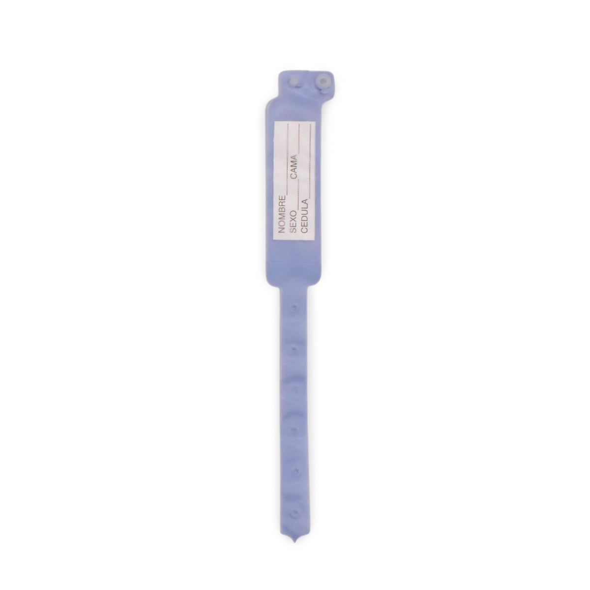 BRAZALETE IDENTIFICACIÓN INFANTIL AZUL