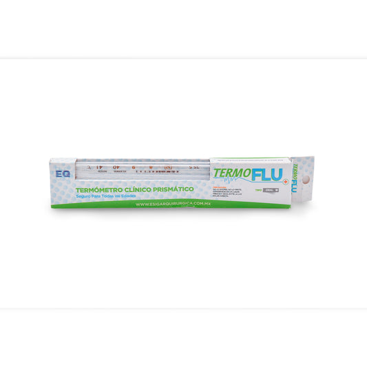 TERMÓMETRO CLÍNICO TERMOFLU ORAL CON ESTUCHE