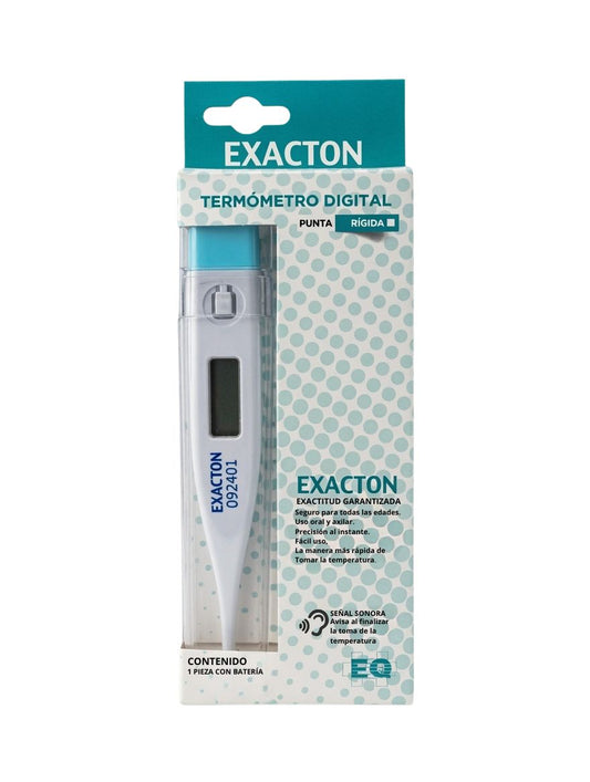 TERMÓMETRO DIGITAL EXACTON DE PUNTA RÍGIDA